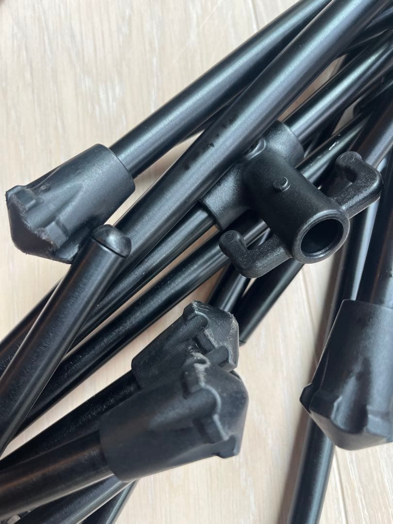 極美品 ogawa オガワ ロールテーブルM ブラック　黒