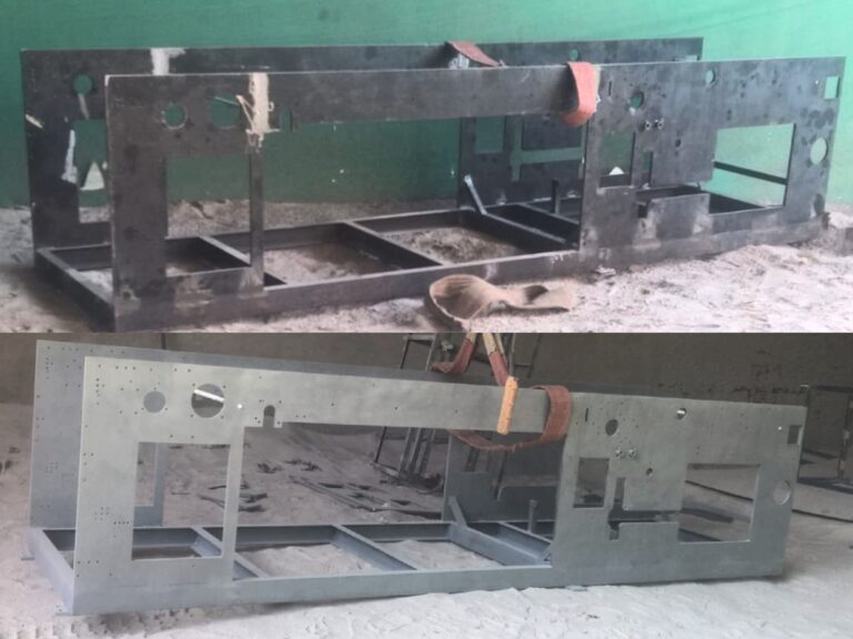 metal surface